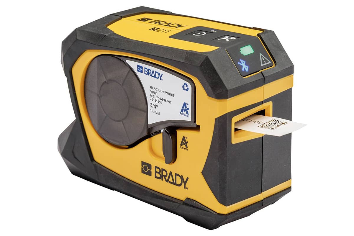 Drukarka mobilna M211 firmy Brady.